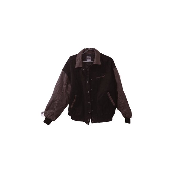 Leather & Wool Varsity Jacket - Picture 6 of 6